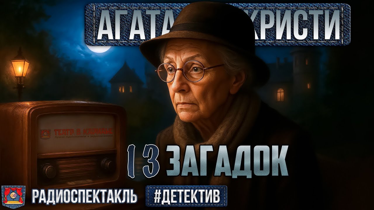 Радиоспектакль «13 загадок» Агата Кристи (Миллиоти, Фролов, Аугшкап, Стриженова, Кутасов и др.)