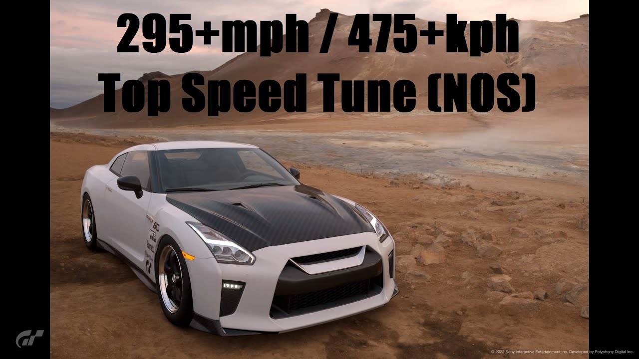 295+mph (475+kph) Nissan GT-R '17 Top Speed Tune | Gran Turismo 7