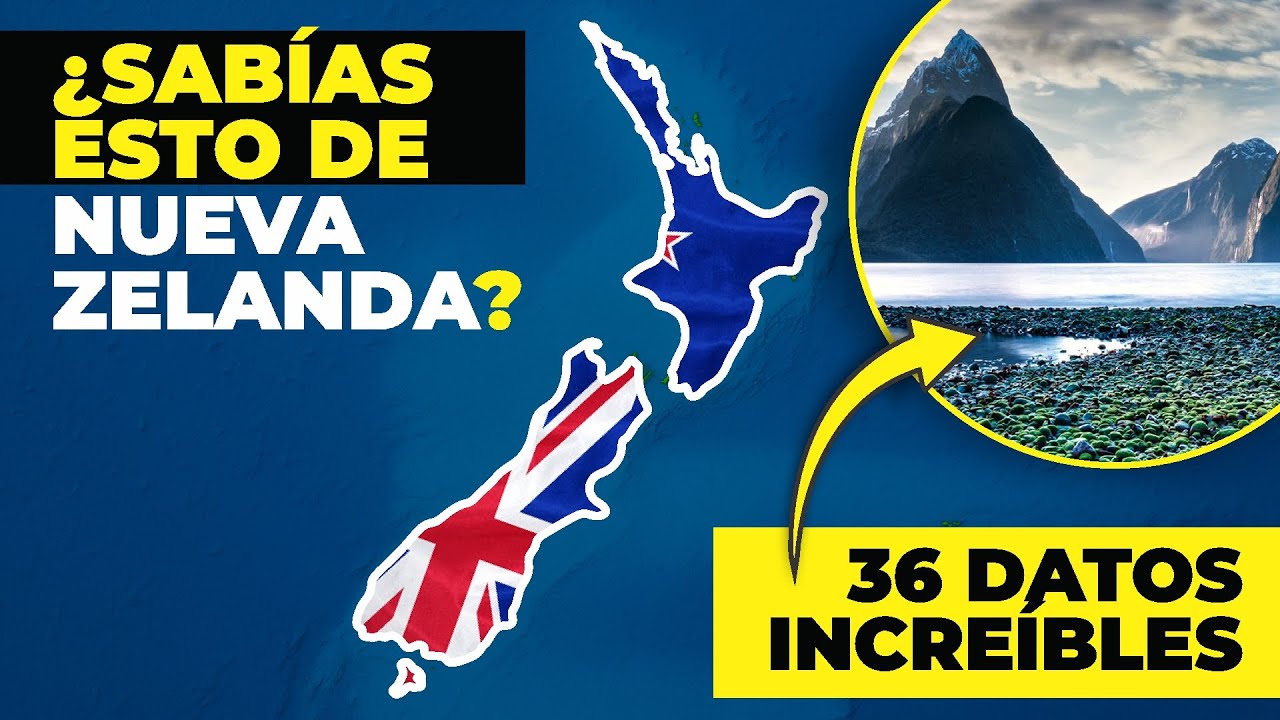 36 Secretos Geográficos de NUEVA ZELANDA Que Nadie Te Ha Contado