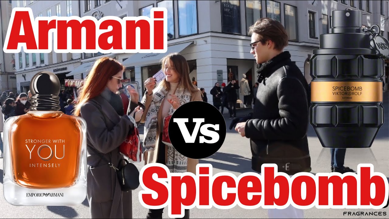 Viktor&Rolf Spicebomb Extreme vs Emporio Armani Stronger with you intensely | fragrance test