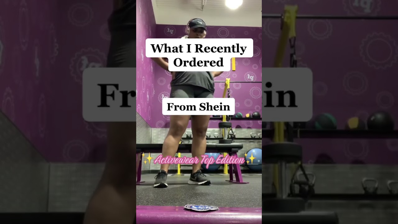 Shein Plus Size Activewear Tops | What I Ordered