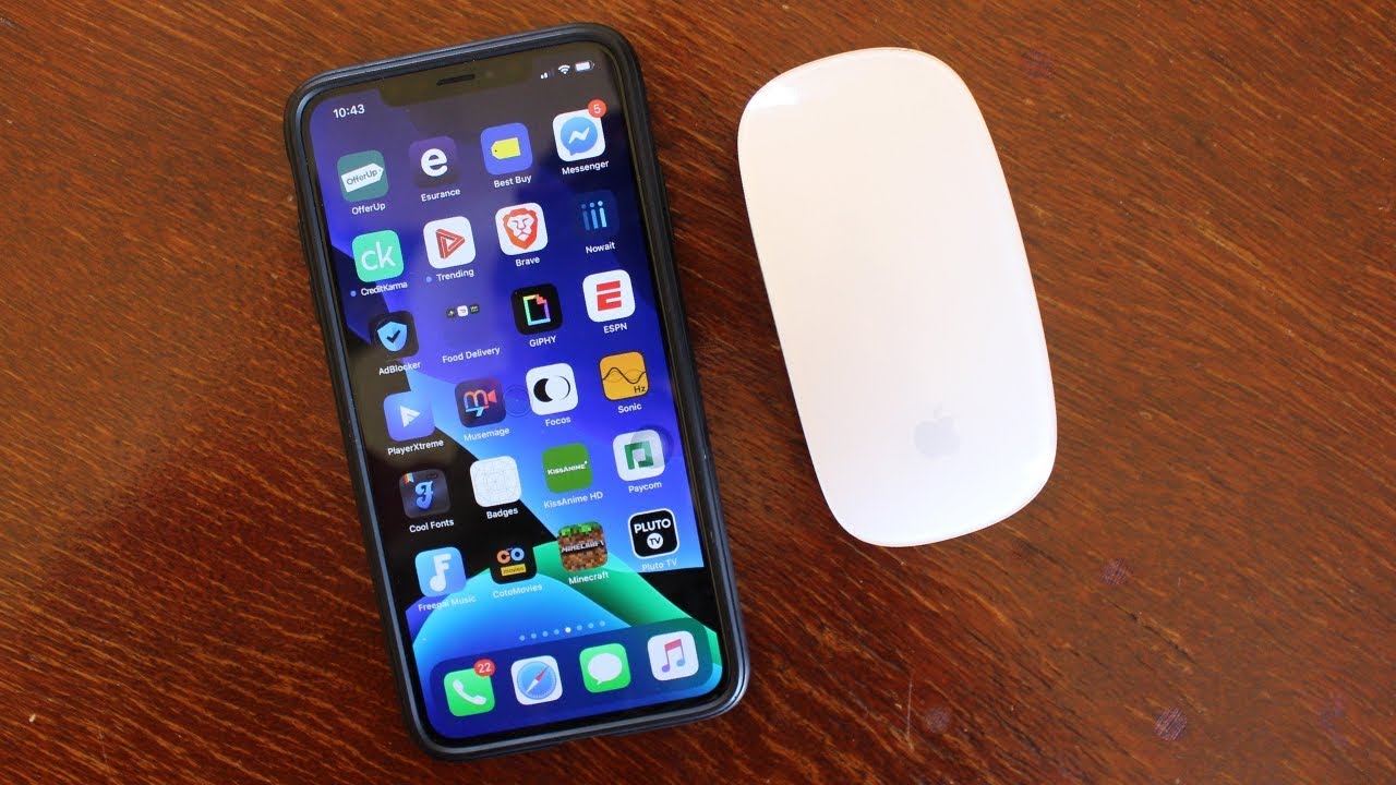 How To Connect Bluetooth Mouse on iPhone! (iOS 13)