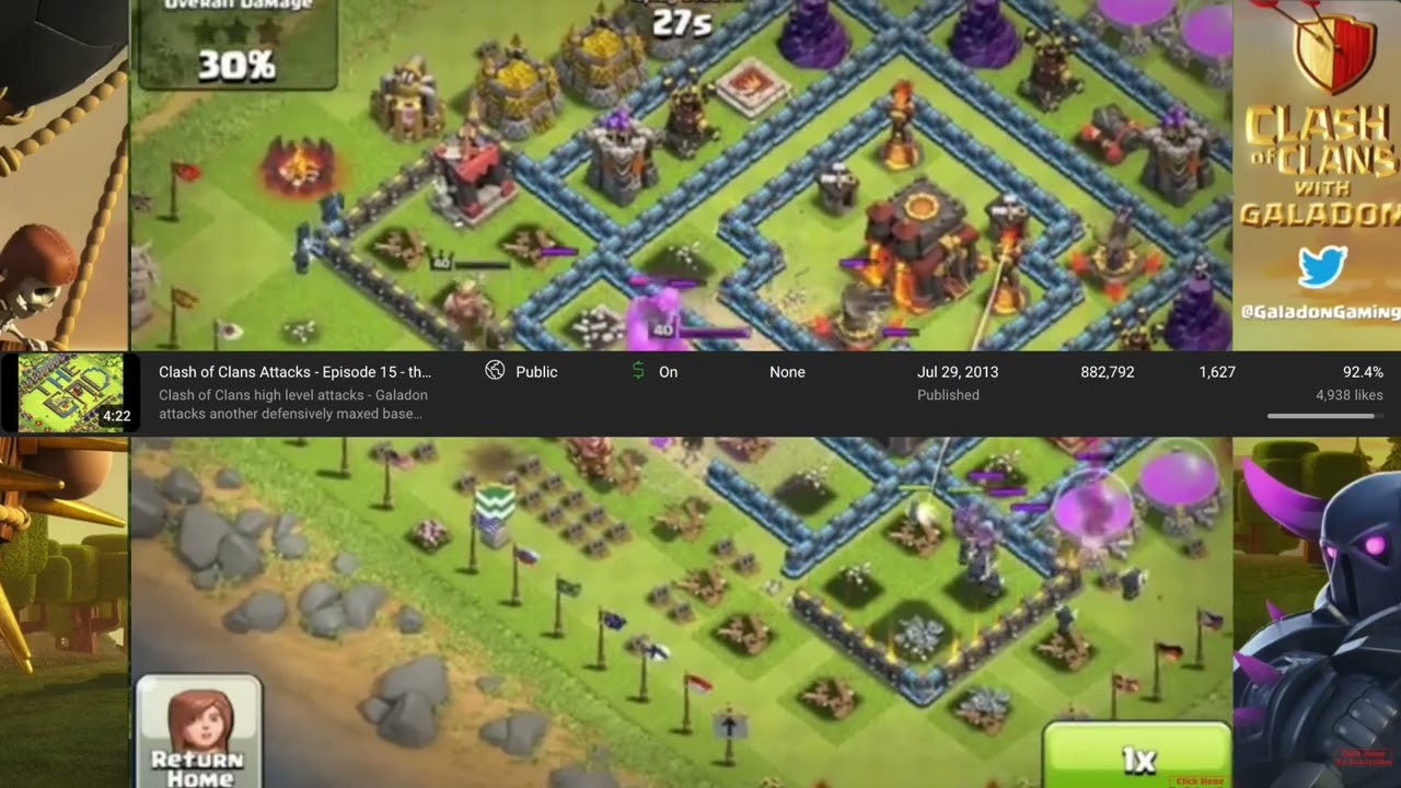 My First VIRAL Clash of Clans Video!