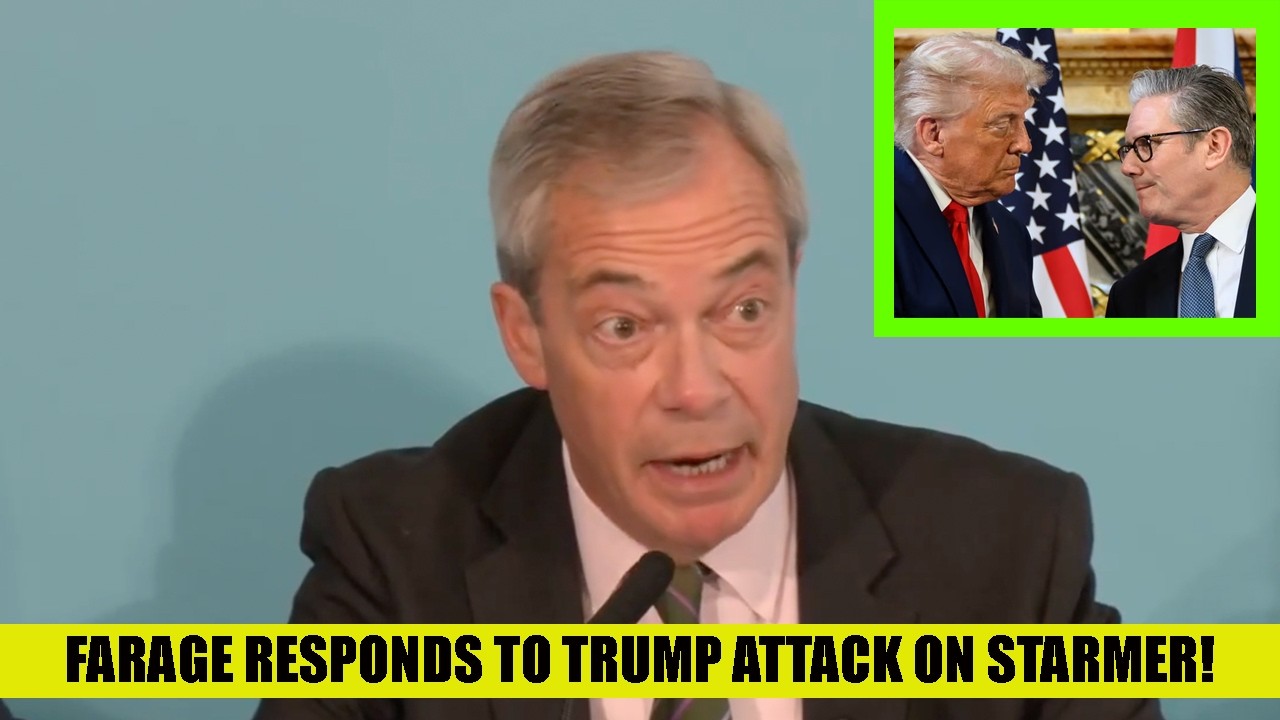 Farage Responds To Trump ATTACK On Starmer As He Announces Two Labour Defectors!