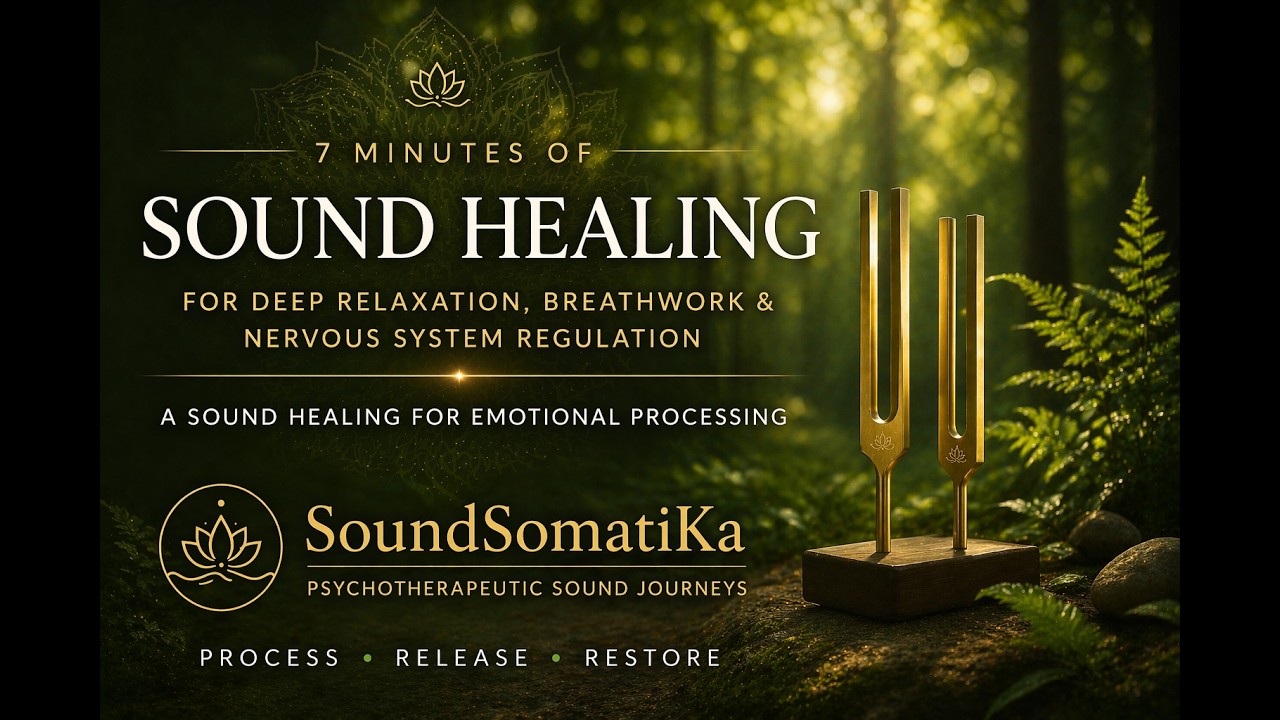 7 Minutes of Sound Healing for Deep Relaxation, Breathwork & Nervous System Regulation