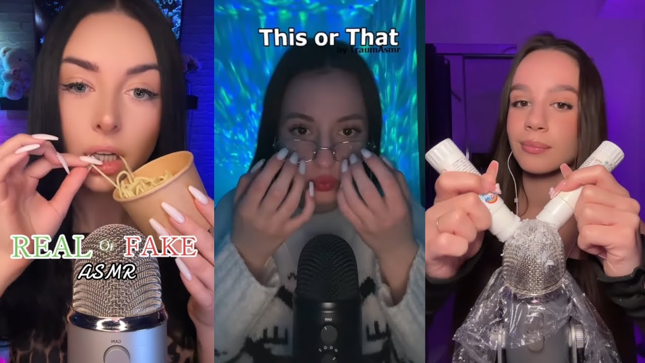 ✨ TikTok ASMR Compilation ✨ Part 18 ✨ Sleep, Tingles & Relax