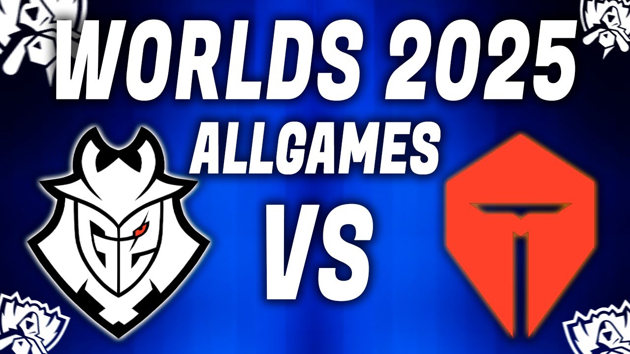 G2 ESPORTS VS TOP ESPORTS ALLGAMES HIGHLIGHTS WORLDS 2025 - LEAGUE OF LEGENDS - PLAYOFFS