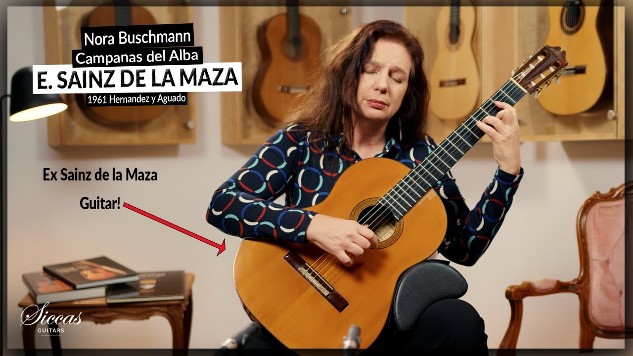 Nora Buschmann plays Campanas del Alba by E. Sainz de la Maza on a 1961 Hernandez y Aguado
