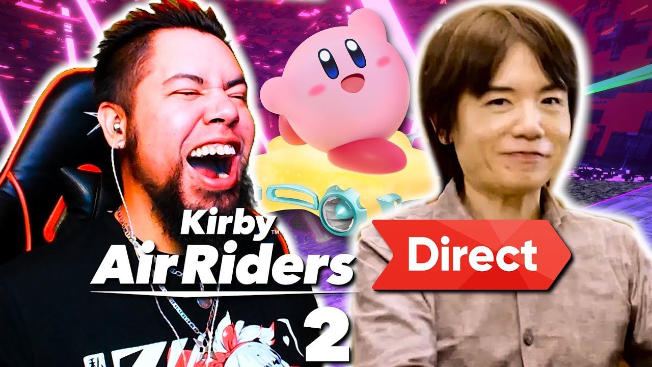 Kirby Air Riders Direct 2 FULL REACTION | HMK
