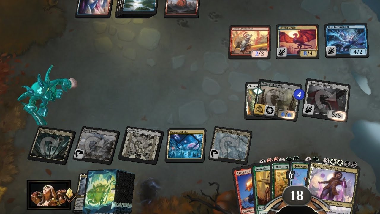 Ep913: CorrieaWUBRG token deck vs red/blue dragons. Gold ranked Historic MTGA