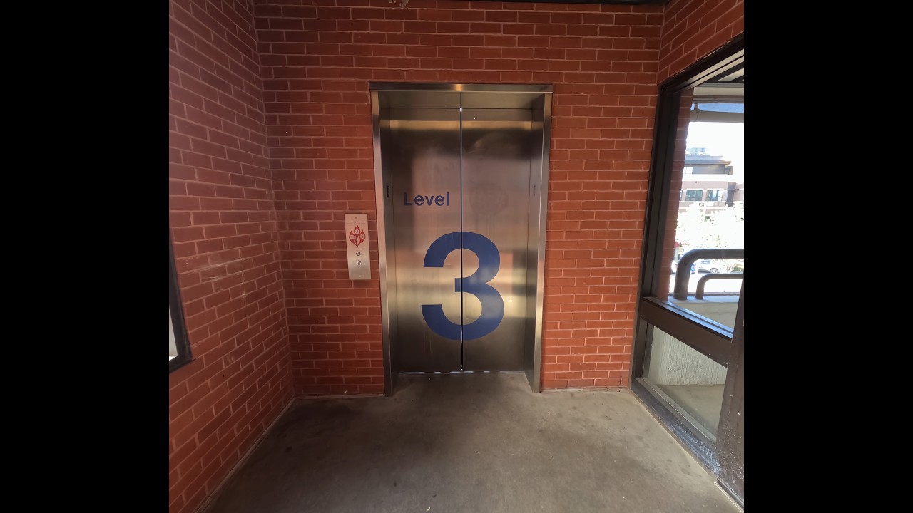 Epic Motor? Westinghouse Hydraulic Scenic Elevator at Old Town Parking Structure in Fort Collins, CO