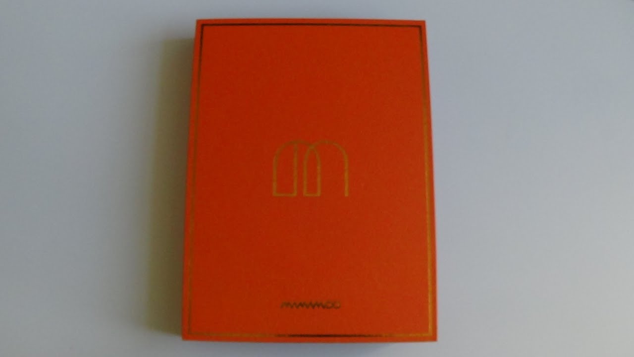 Unboxing Mamamoo 마마무 1st Studio Album Melting