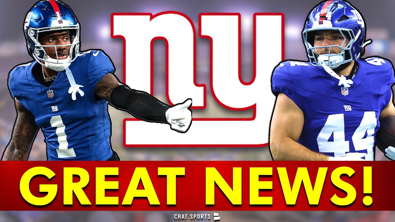 The NY Giants Just Got GREAT NEWS!