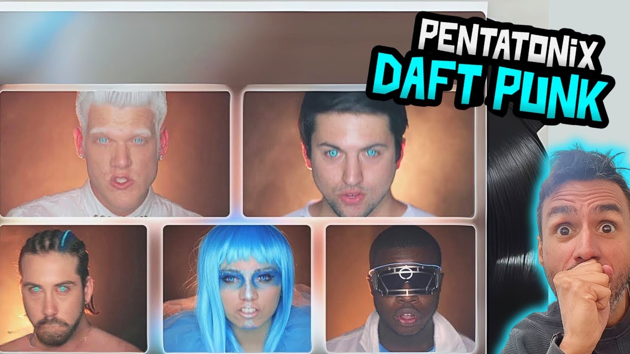 First Time Hearing Pentatonix - Daft Punk (REACTION) AMAZING!
