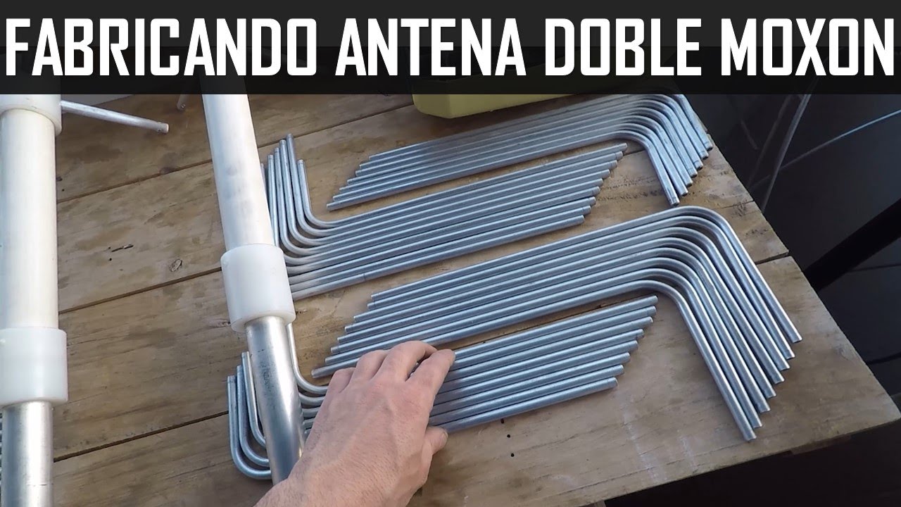 Fabricando Antenas Doble Moxon