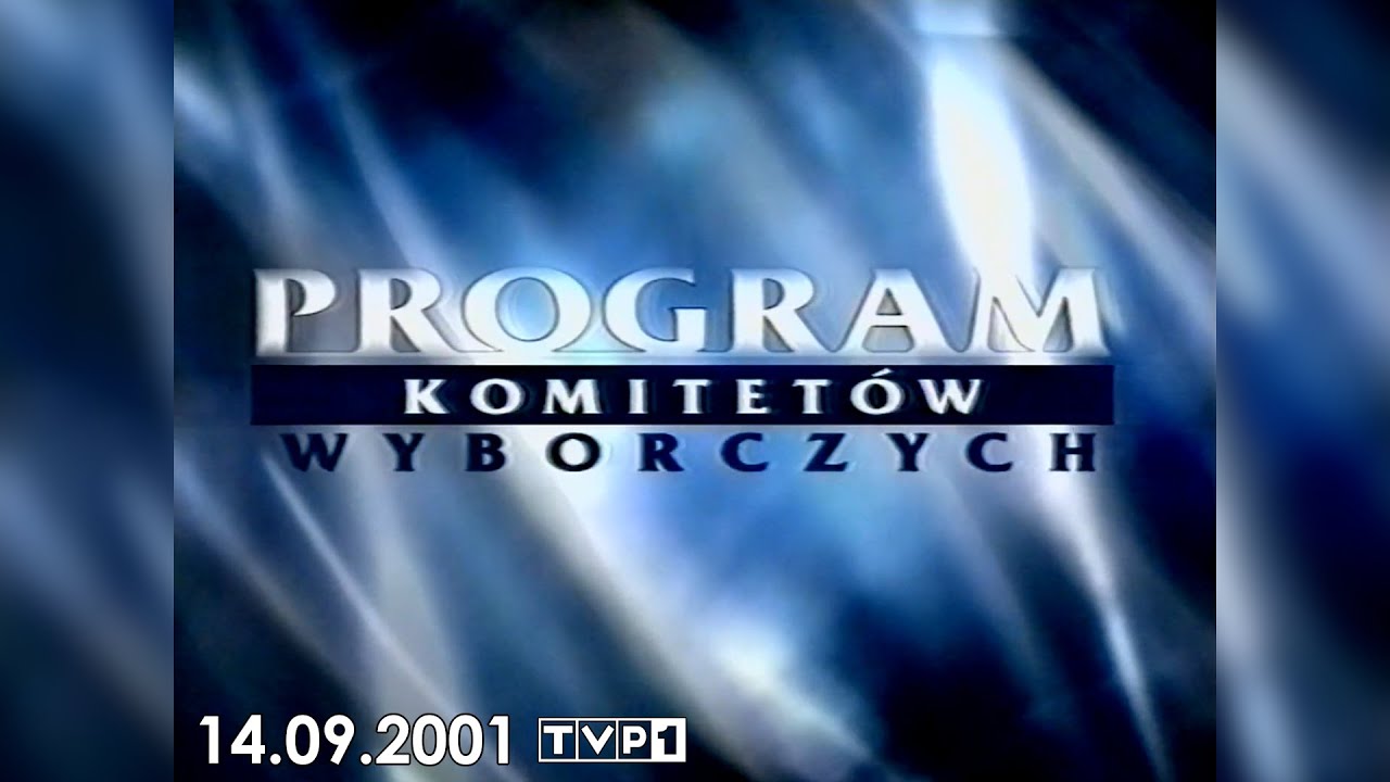 Fragment programu komitetów wyborczych (AWSP, PSL, UW) - Jedynka 14.09.2001