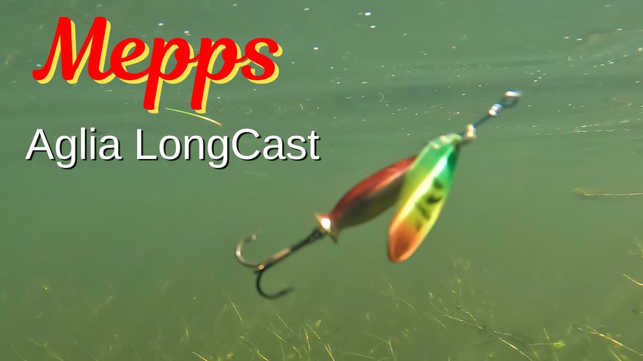 Mepps Aglia LongCast | Underwater Lure Action For Fishing | Size 3 Tiger Color