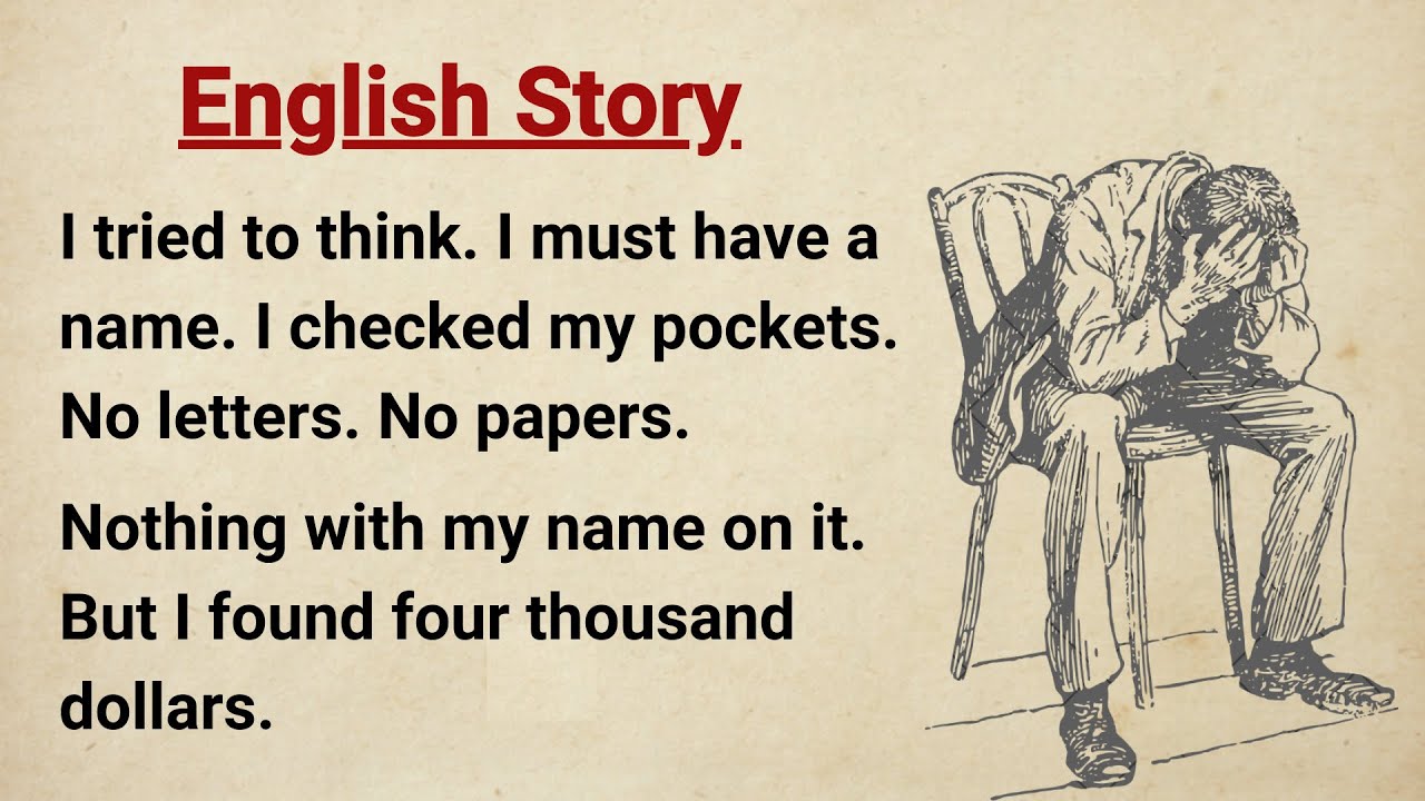 Improve English through Stories ⭐ Forgotten Identity - Graded Reader Level 2 | English Audio Podcast