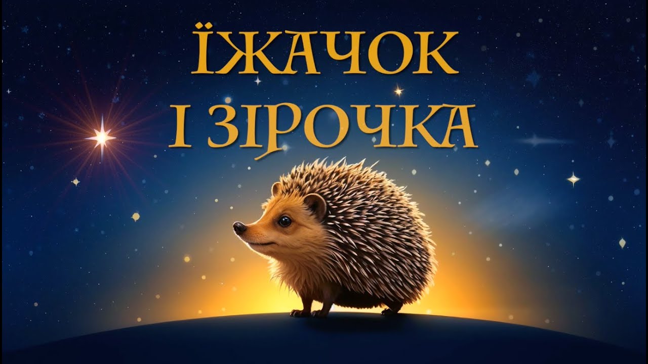 ЇЖАЧОК І ЗІРОЧКА / казка українською мовою