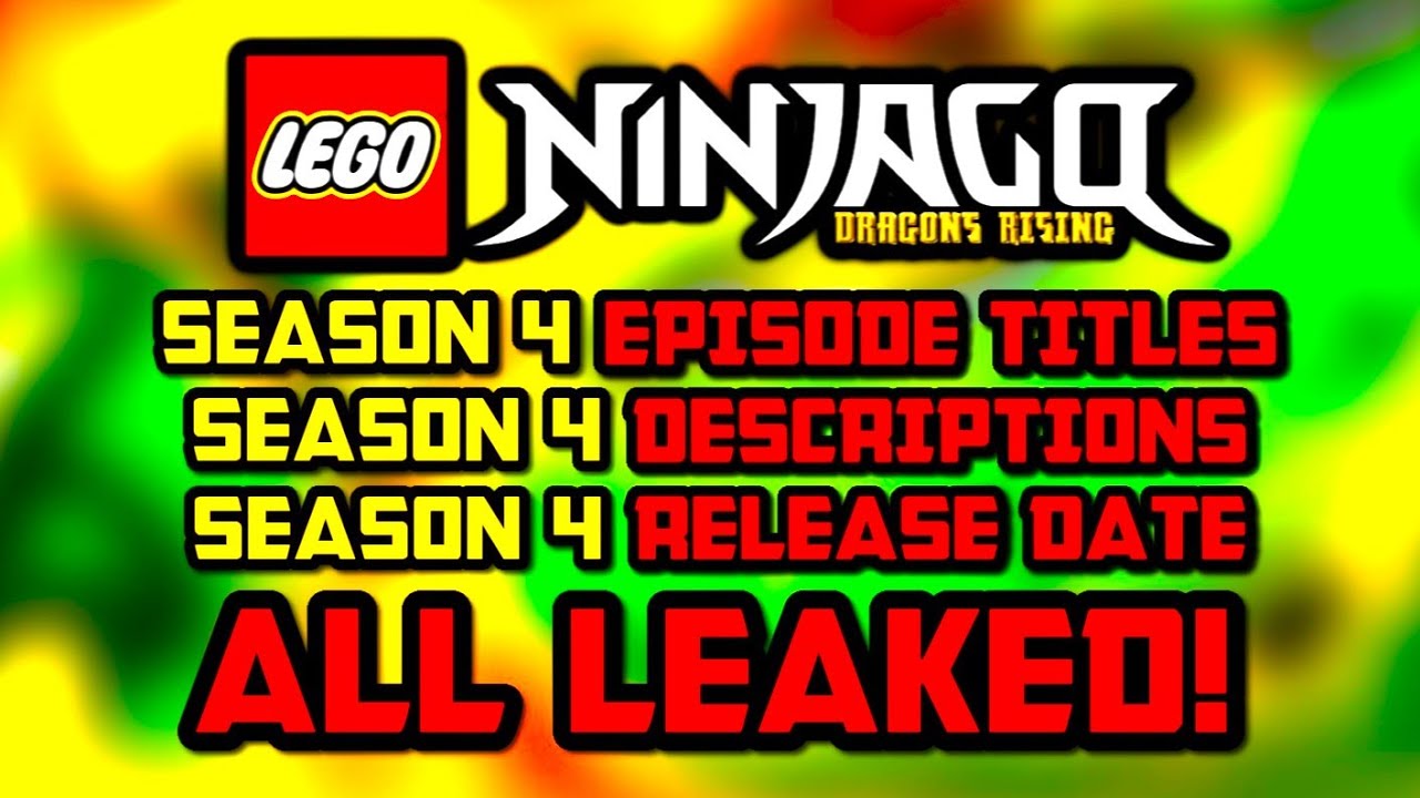 Похоже, сотрудник LEGO слил в сеть информацию о 4 сезоне? 😨 Новости и слухи о 4 сезоне Ninjago Dr...