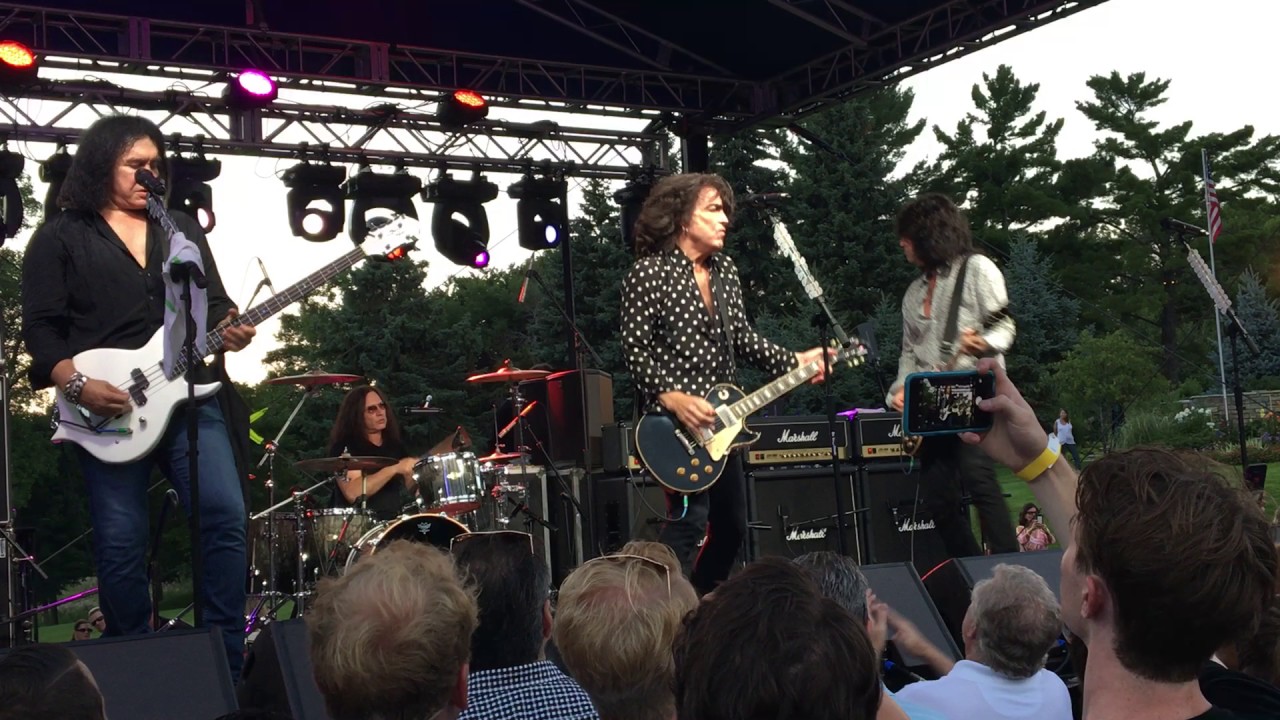 KISS Lick it Up (Private Unmasked concert, Orono, MN 8/2/16)