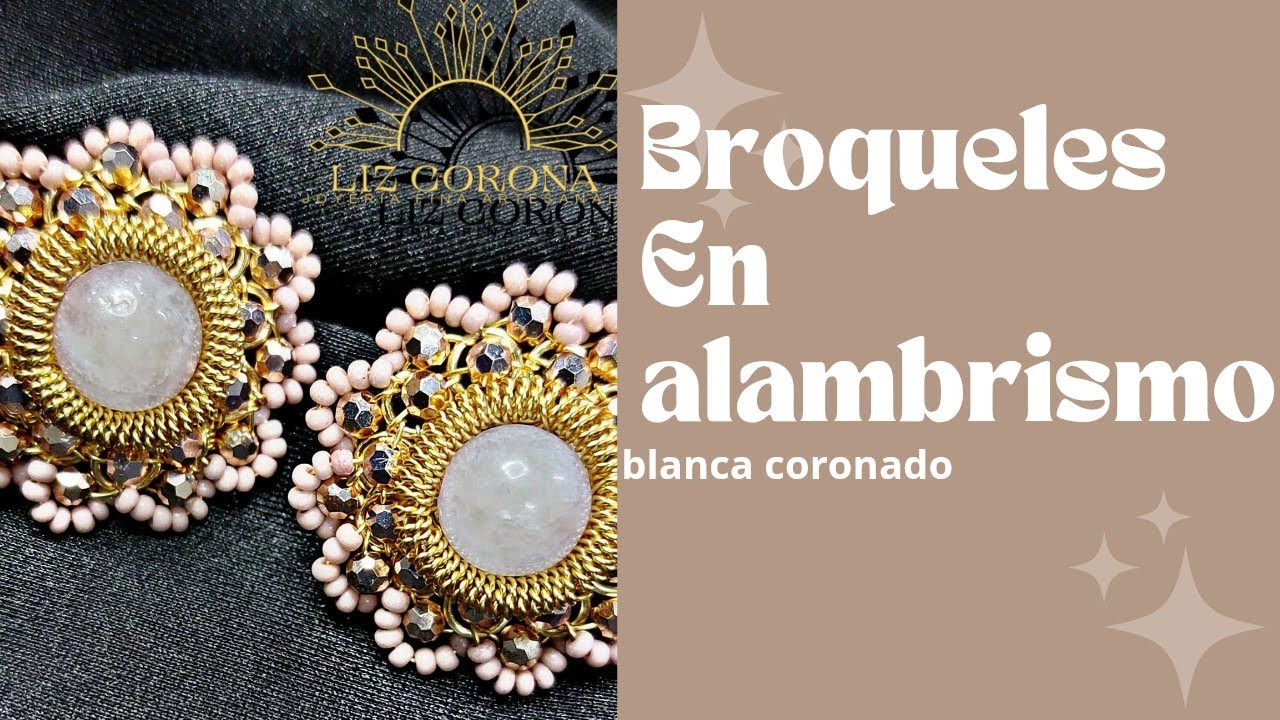 broqueles en alambrismo , aretes de poste en alambre