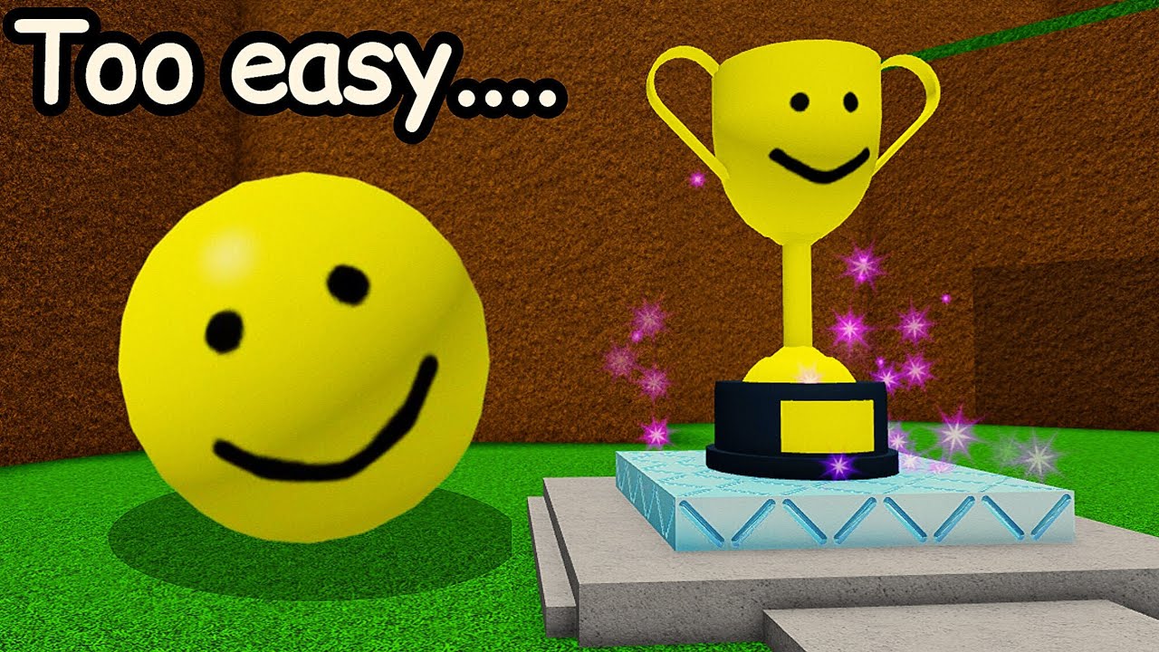 Играю в самую простую игру на Roblox.