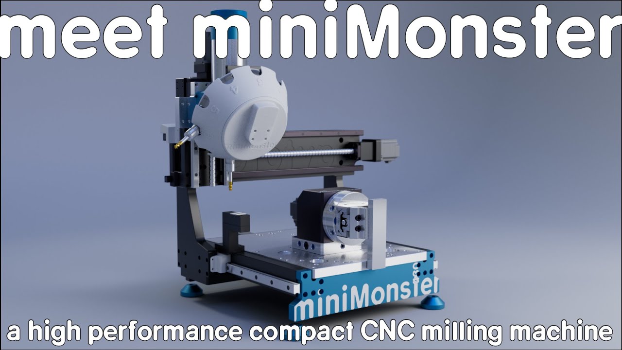meet miniMonster | a high performance machining center in the tiniest package
