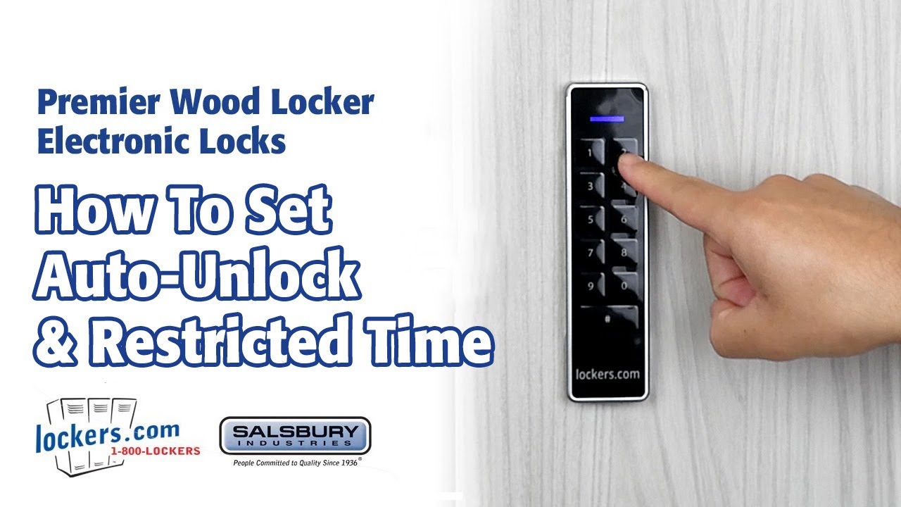 Lockers.com | How to Set Auto-Unlock and Restricted Time