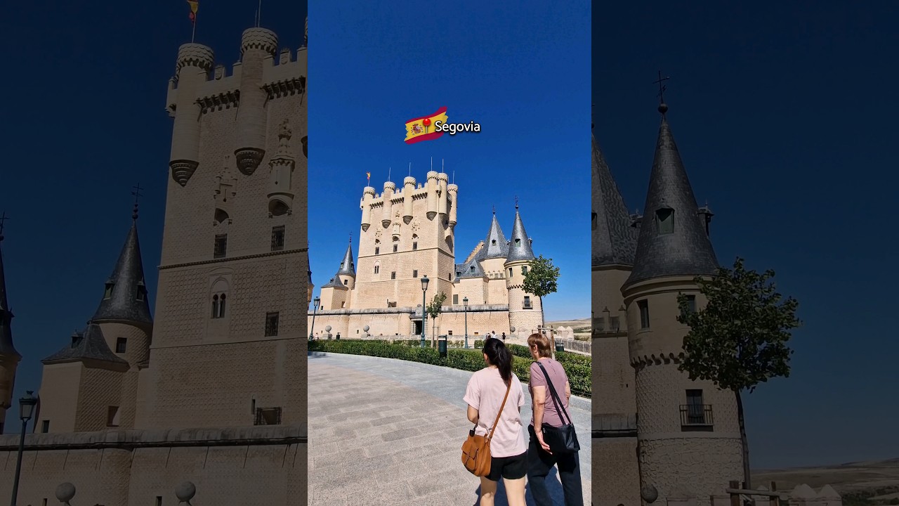 World's Most Beautiful Medieval Cities 👉 SEGOVIA 🇪🇦 #travel #europe #spain #citytour