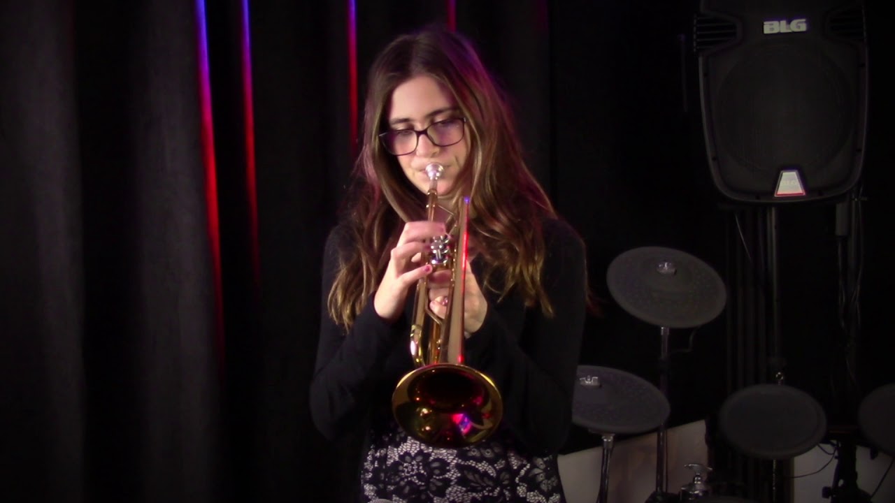 Trumpet solo O Christmas Tree - Gabryelle Latendresse