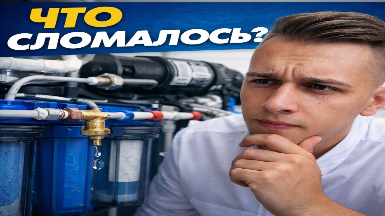 Не работает система фильтрации воды/Диагностика газового котла