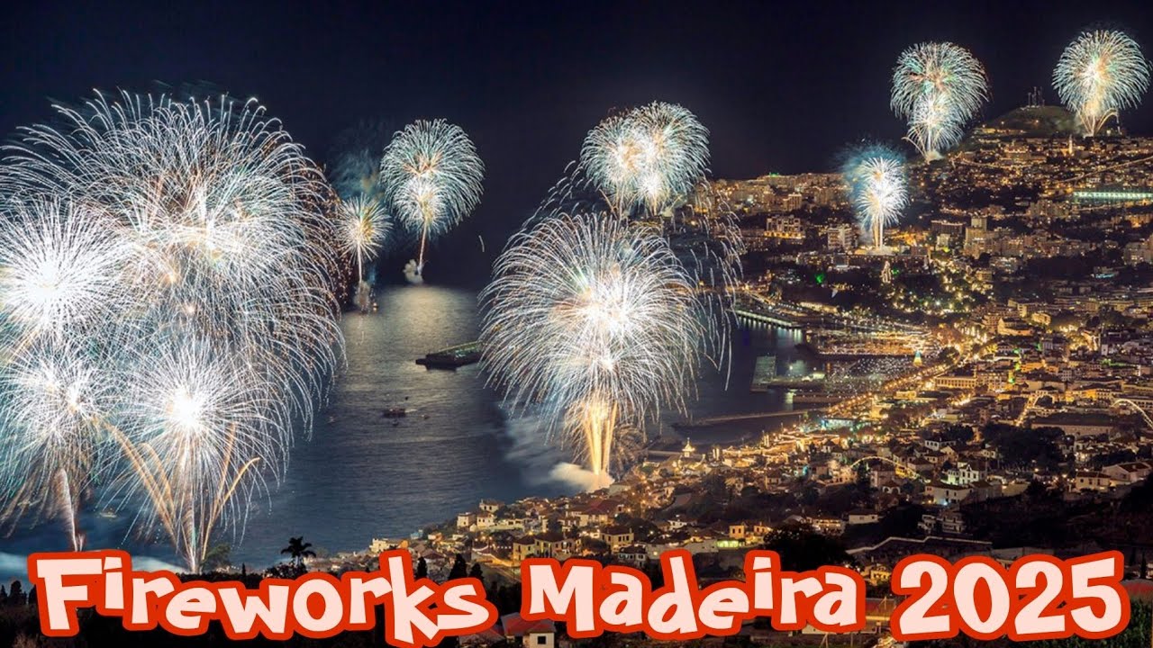 LIVE MADEIRA FIREWORKS 2025