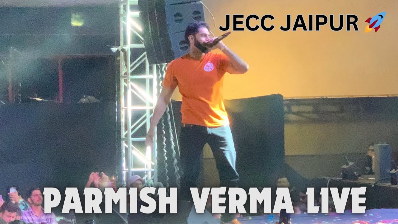 Aa le chak me aa gya & Asi ohi munde aa song live performance parmish Jaipur
