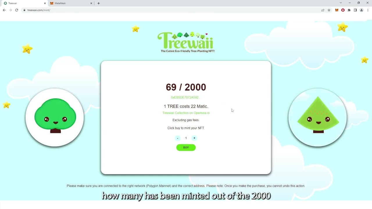 Mint a Treewaii - Part 2 - Get past the Polygon Gas Error!