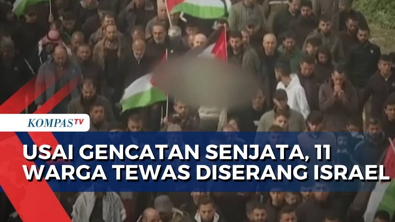 Usai Gencatan Senjata, 11 Warga Tewas Diserang Israel