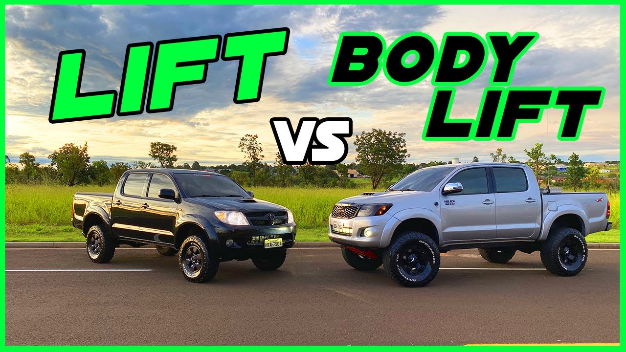 HILUX 2008 LIFT OU HILUX 2014 BODY LIFT, QUAL SEU GOSTO? CONSERVADOR OU TUDO QUE DÁ? OLHA ISTO! 🚜💨
