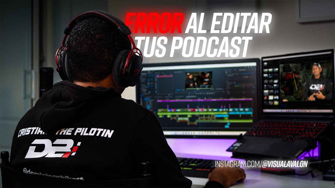 ⚠️APRENDE A EDITAR UN PODCAST MULTICAMARA - LO ESTAS HACIENDO MAL