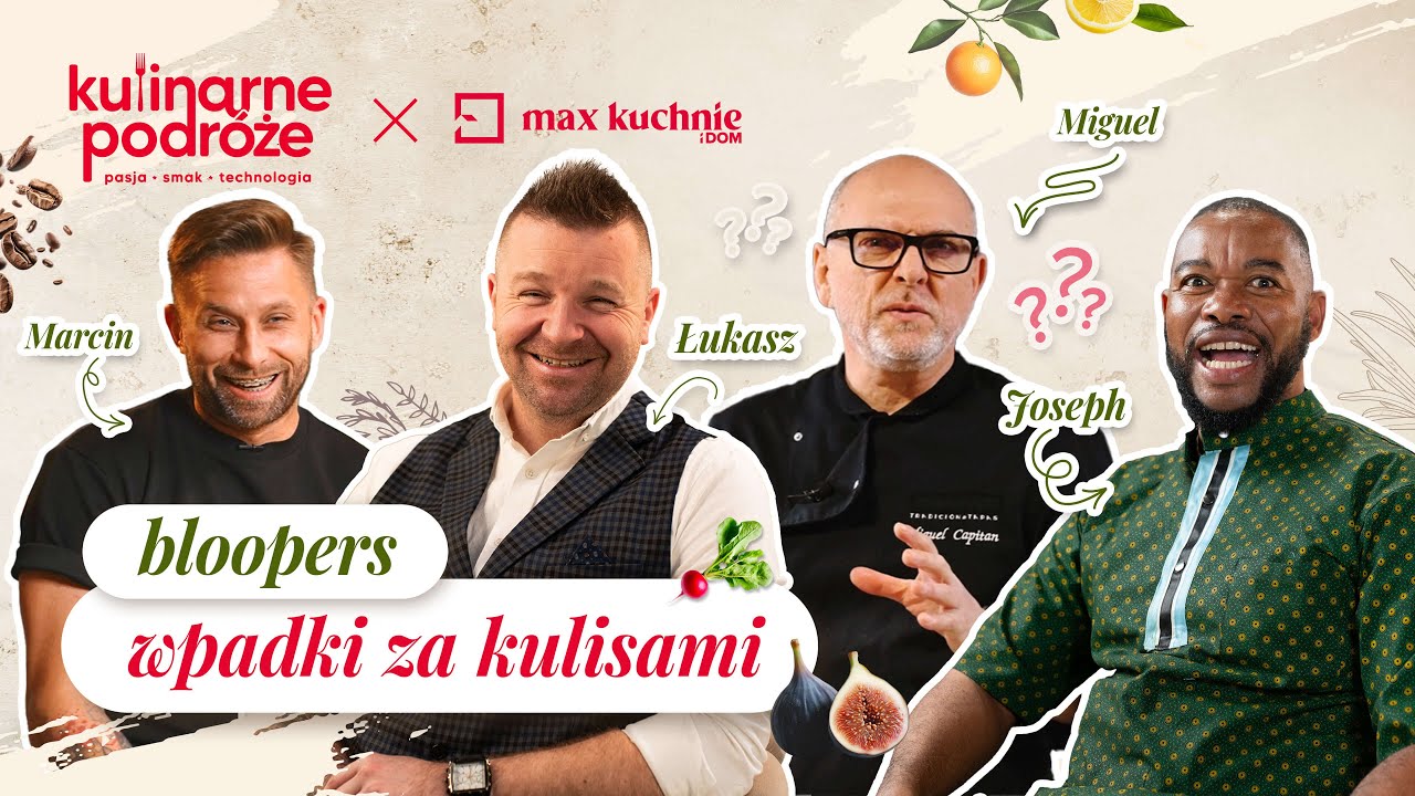 Wpadki, śmiech i przerwane ujęcia 🎬😂 Zobacz bloopersy z Kulinarnych podróży!