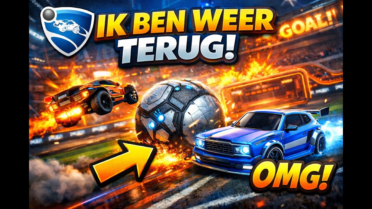 🔴 LIVE : Ranked Comeback | We Zijn Terug met Rocket League Met MathiasCaers #18