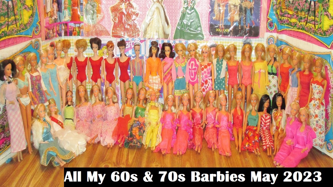 All My 60s & 70s Barbies May 2023