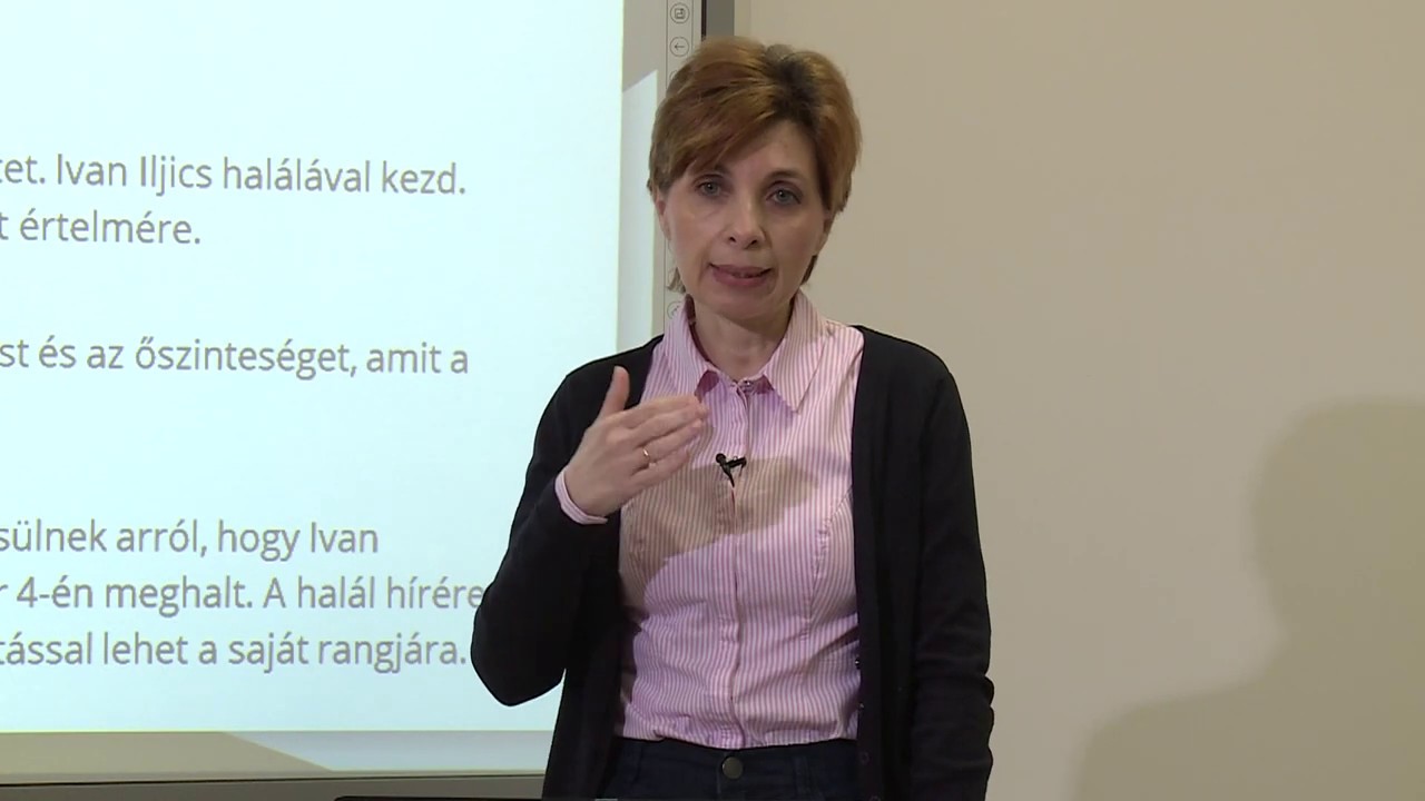 Magyar nyelv és irodalom, középiskola 2. osztály, 34. óra
