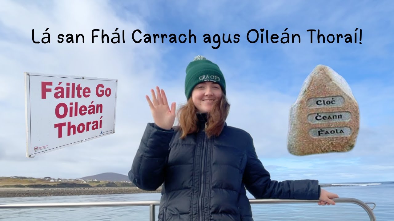 A day in Falcarragh and Tory Island 💚 vlog as Gaeilge!