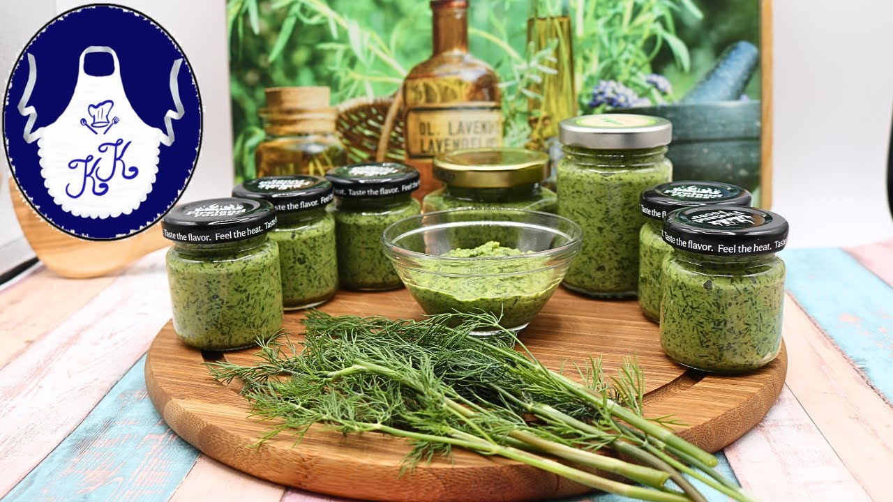 So einfach machst du Dill haltbar – mit Rezept für würzige Dillpaste