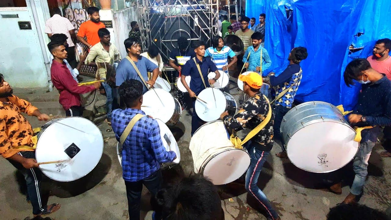 Teenmaar Band | Mass Drums Beats | #HyderabadBand | Teenmaar Dance Steps