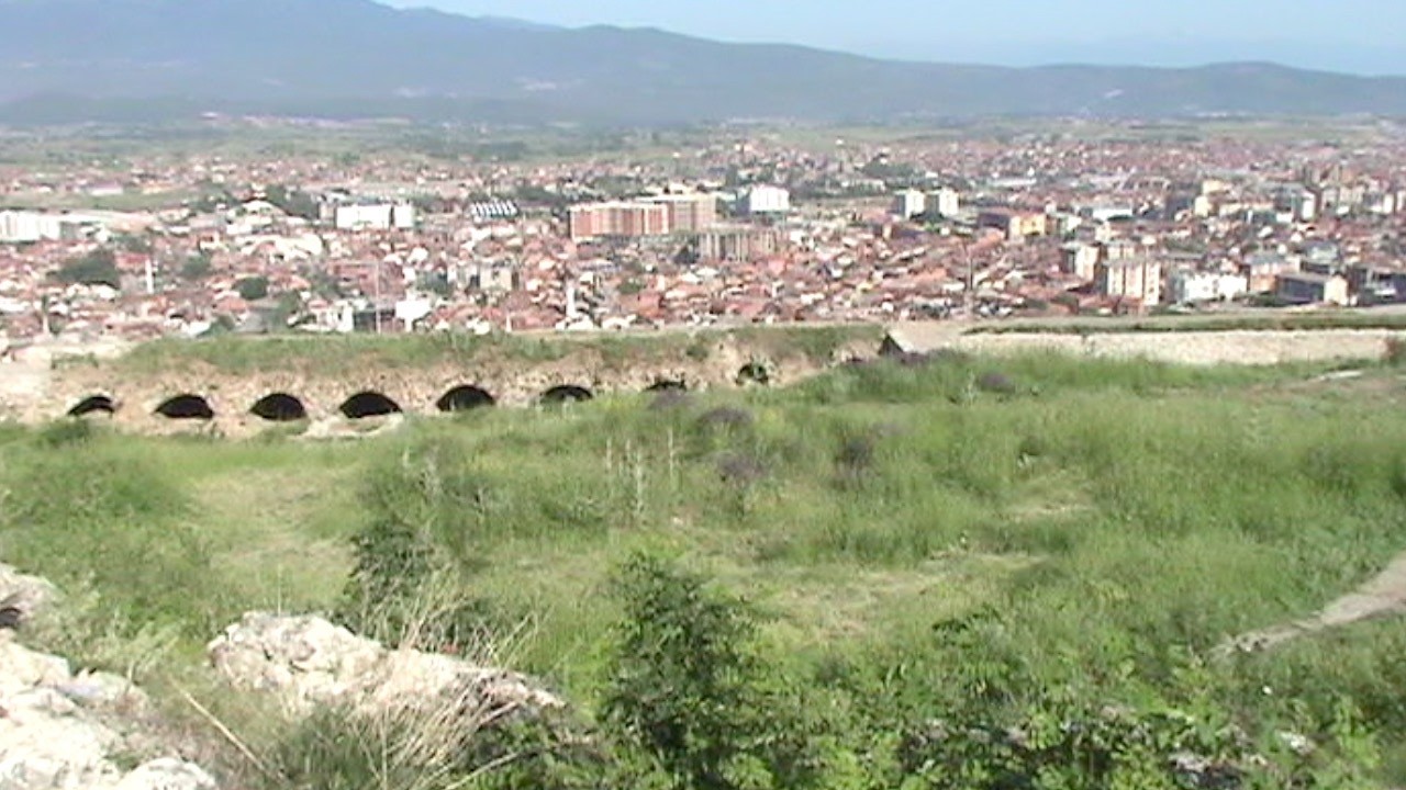 E Europe1 122: Bulgaria: Prizren 4: unknown bushwhacking path  up to Prizren Fortress SD 480p