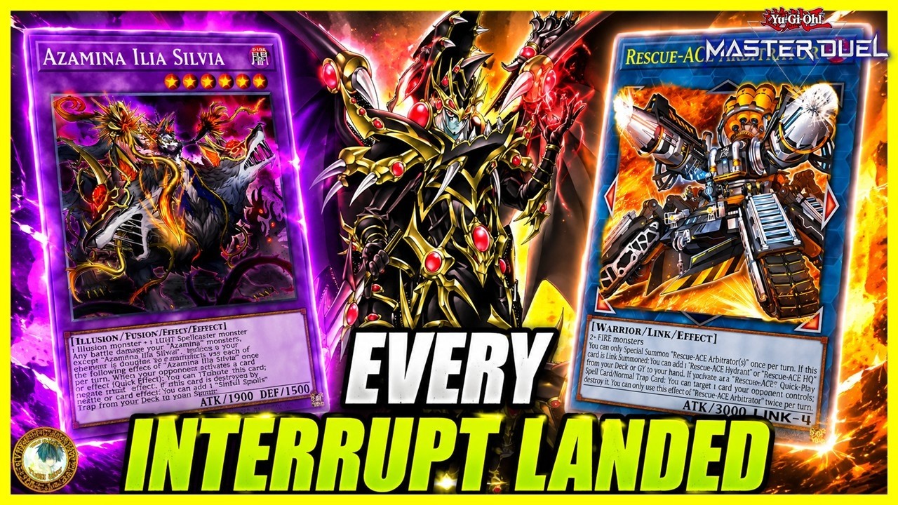 NEW Rescue-ACE Diabellstar Azamina, Shut Down Every Meta?! | Master Duel
