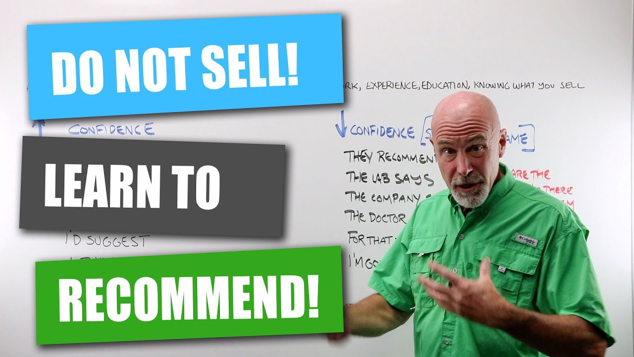 Do Not Sell! Instead Learn to Recommend