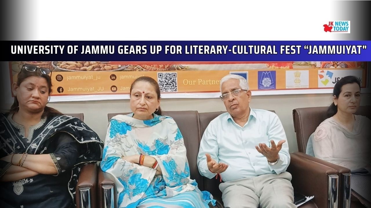 University of Jammu gears up for literary-cultural fest “Jammuiyat