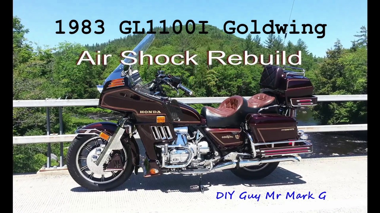 1983 Honda Goldwing GL1100I Rear Air Shock Rebuild